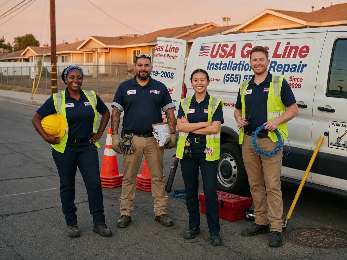 Gas Line Installation company in New Cumberland, PA